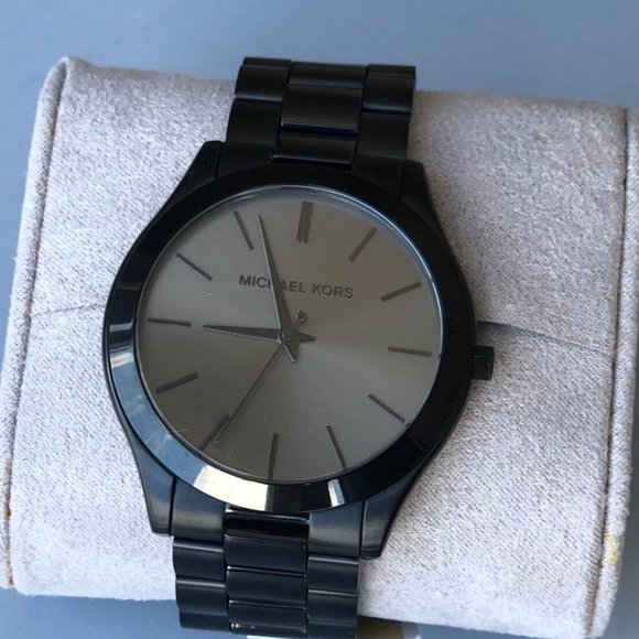 Michael Kors Unisex Slim Runway Watch - Picture 1 of 2